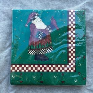 Debbie Mumm Christmas Magic of Paper Napkins Vintage Unopened 5 packs of 24